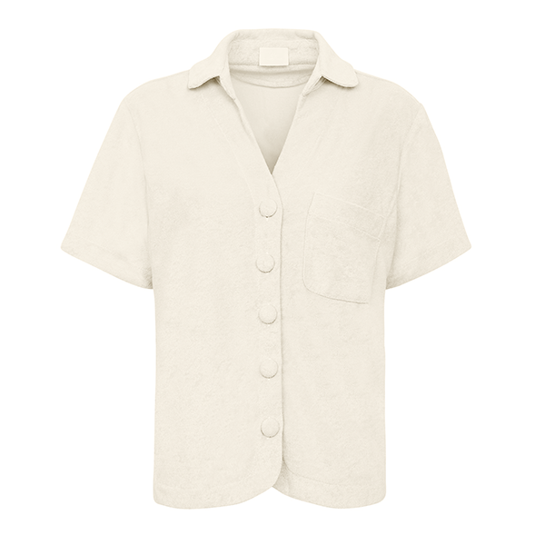 Camisa Manga Curta Atoalhado Off