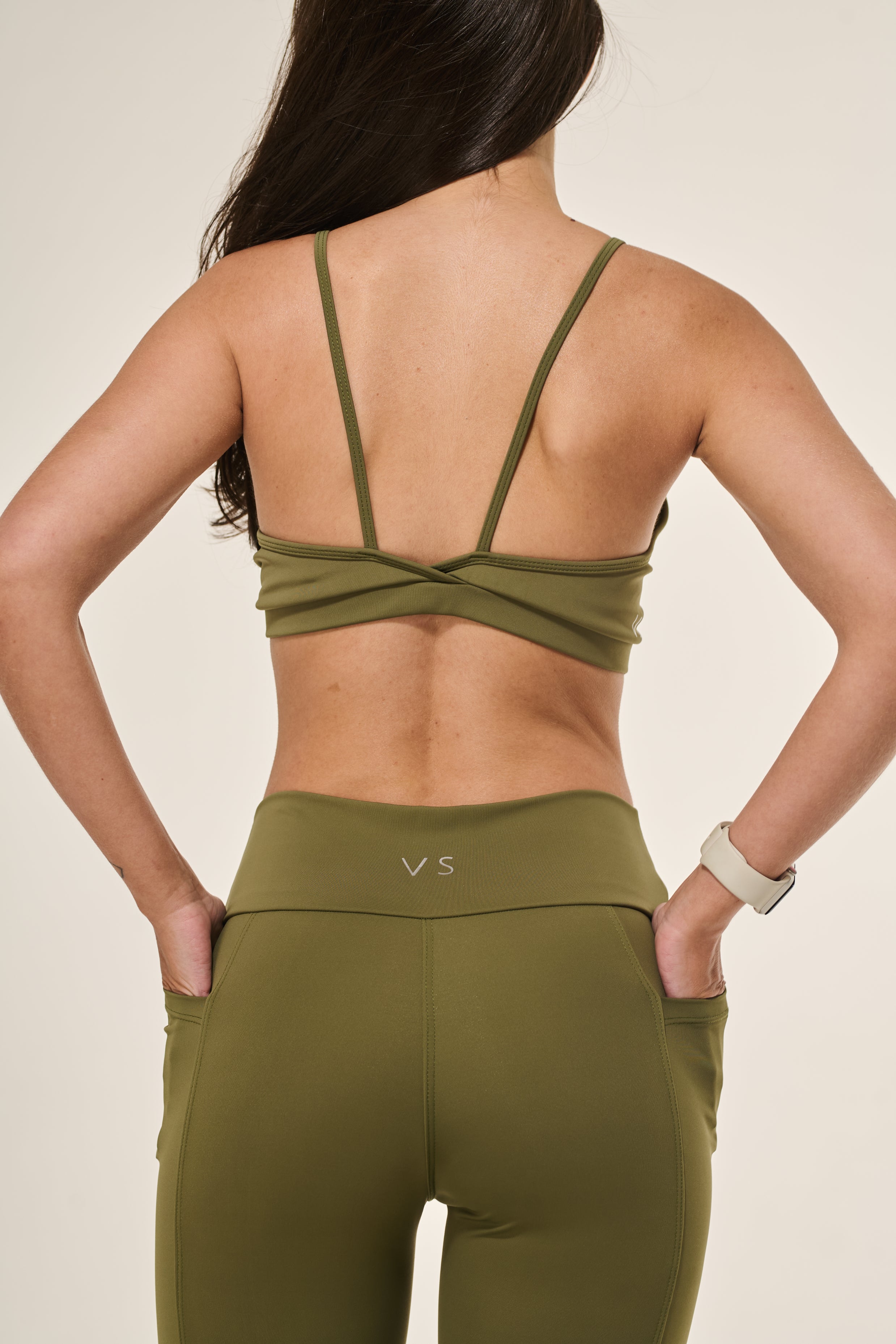 Top Alças Finas Verde Cancún