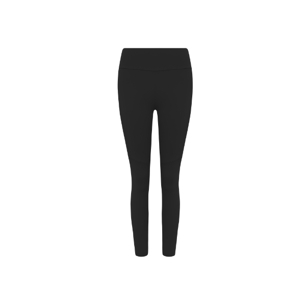 Calça Legging Com Recortes Preto