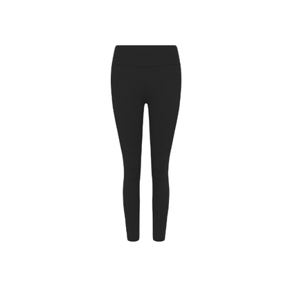 Calça Legging Com Recortes Preto