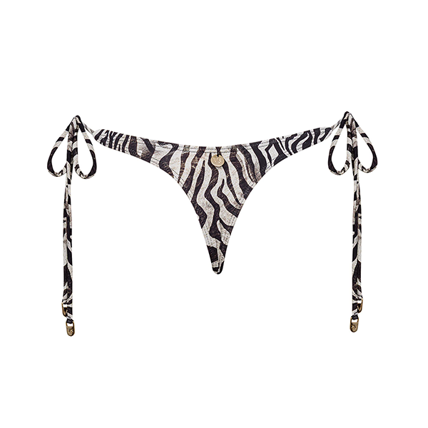 Calcinha de Amarrar Mini Zebra