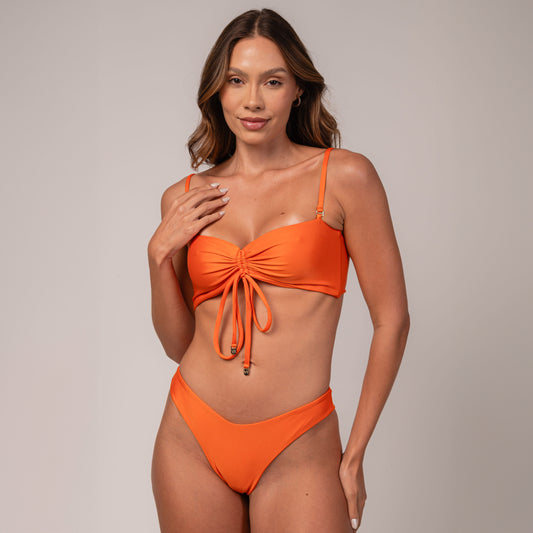 Calcinha Asa Delta Tradicional Tangerina