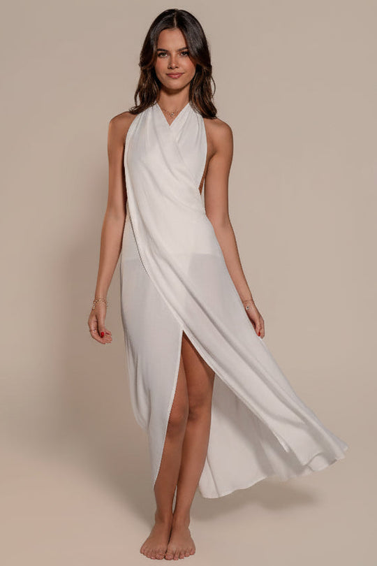 Vestido Pareô Duna Vanilla