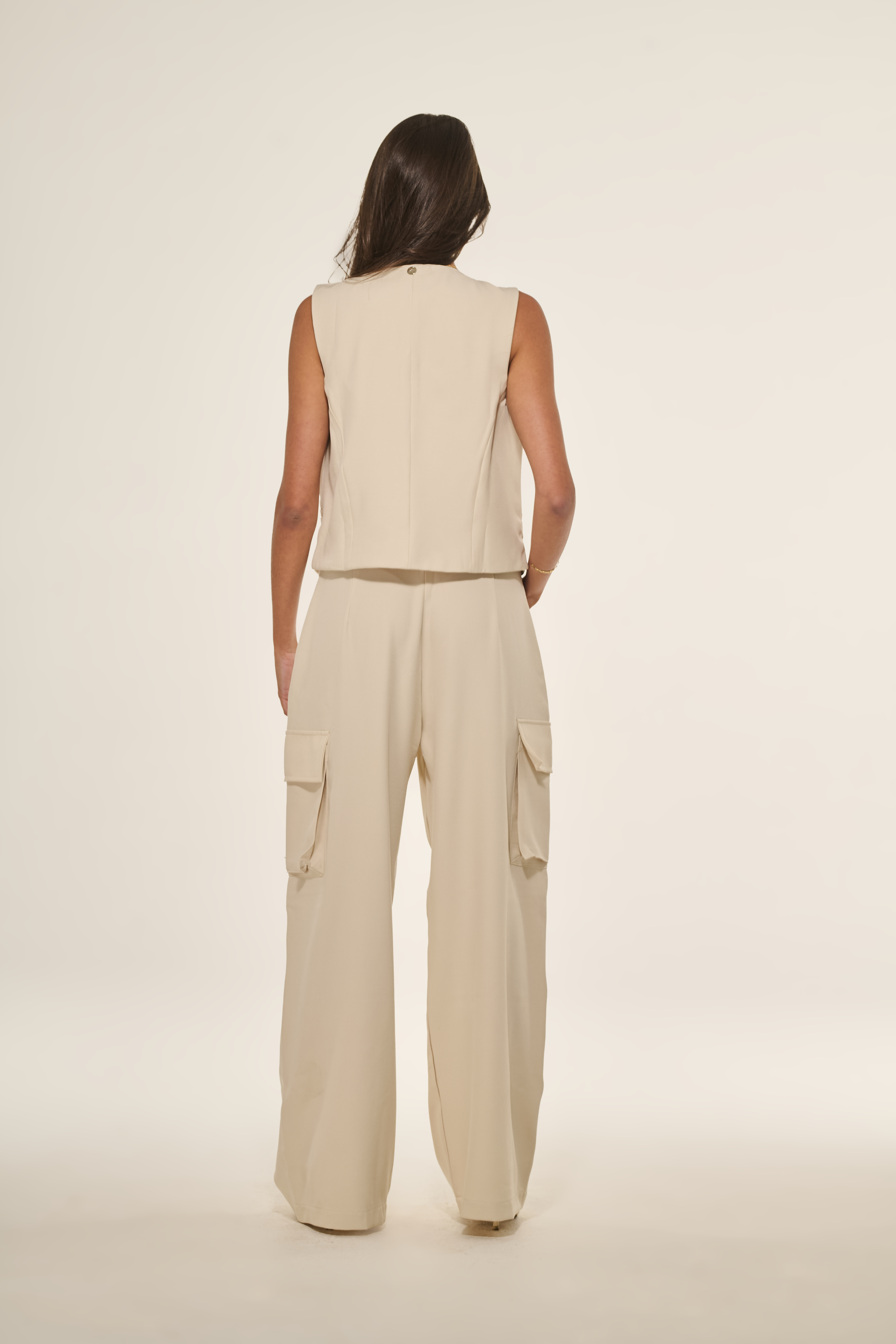 Colete Alfaiataria Off White