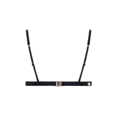 Top Triângulo Sem Costura Preto